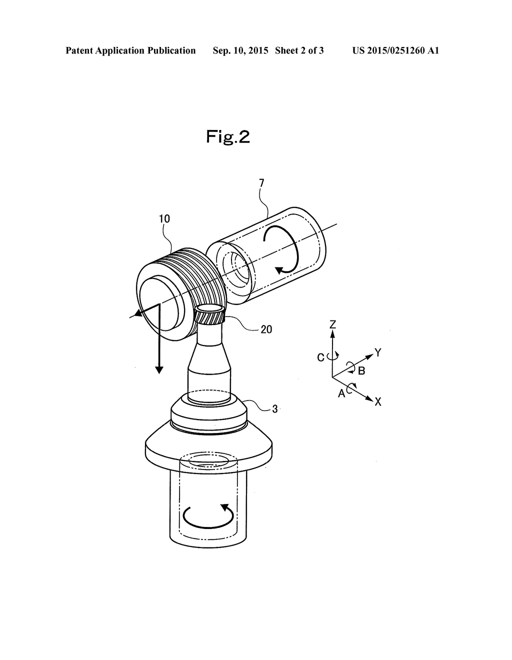 DRESSING DEVICE AND GEAR GRINDING DEVICE - diagram, schematic, and image 03