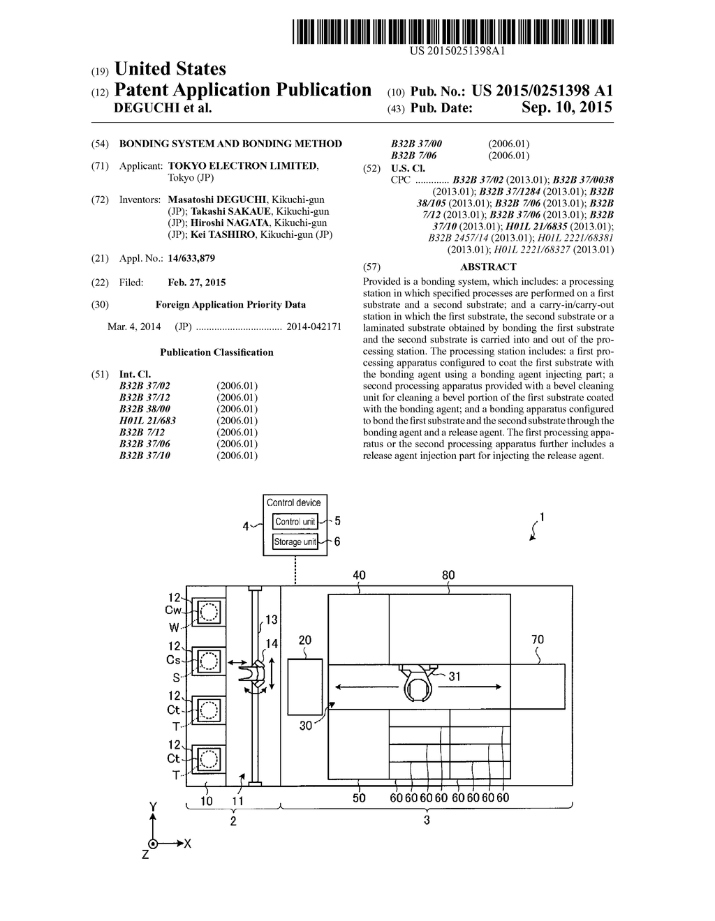 BONDING SYSTEM AND BONDING METHOD - diagram, schematic, and image 01