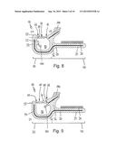 MOLDING ELEMENT FOR JOINING A PART TO A FIXED WINDOW PANE OF A VEHICLE diagram and image