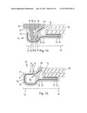 MOLDING ELEMENT FOR JOINING A PART TO A FIXED WINDOW PANE OF A VEHICLE diagram and image