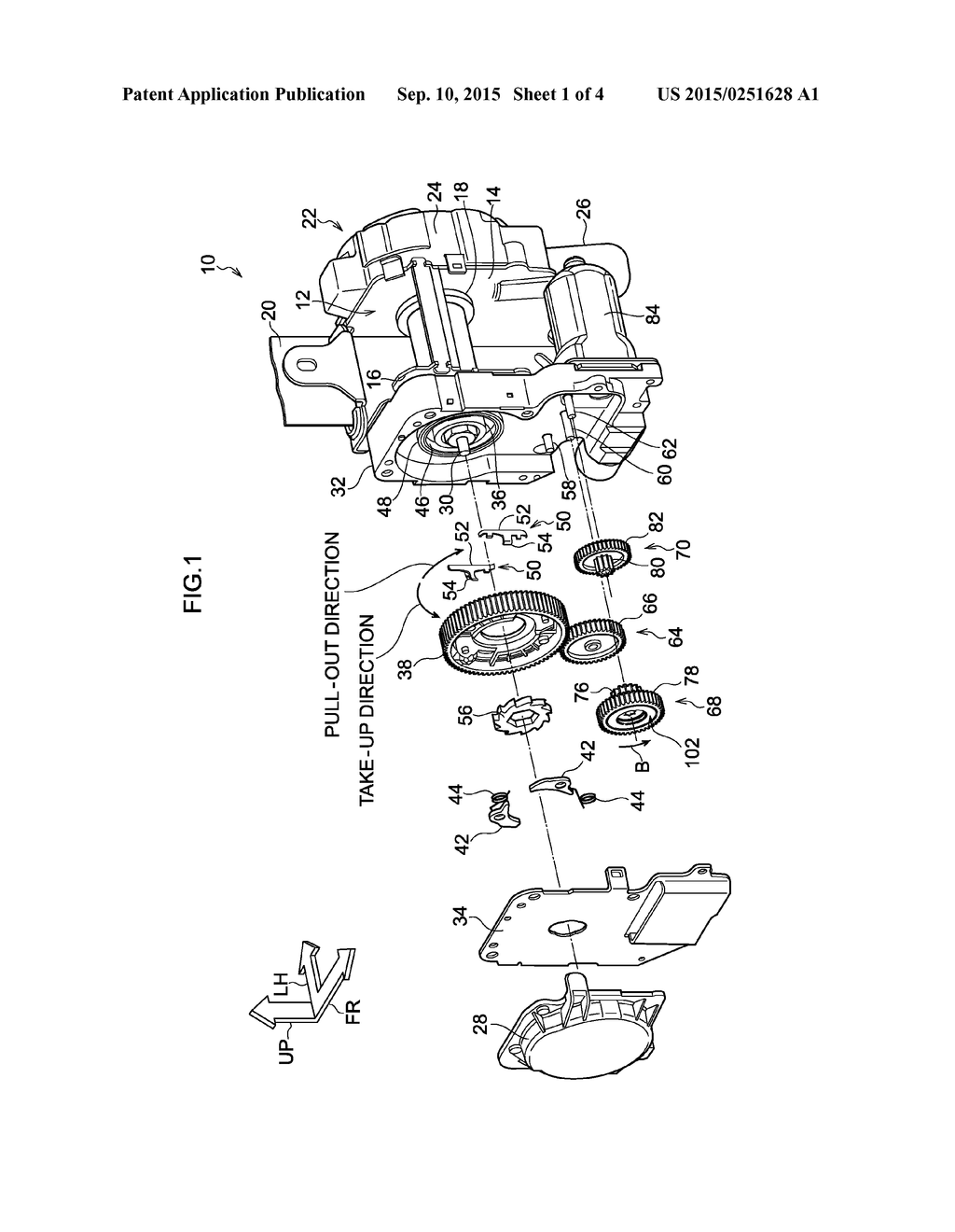 WEBBING TAKE-UP DEVICE - diagram, schematic, and image 02