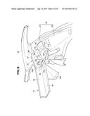 VEHICLE BODY REAR STRUCTURE diagram and image