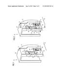 Flight attendant seat arrangement diagram and image