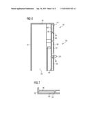 Flight attendant seat arrangement diagram and image