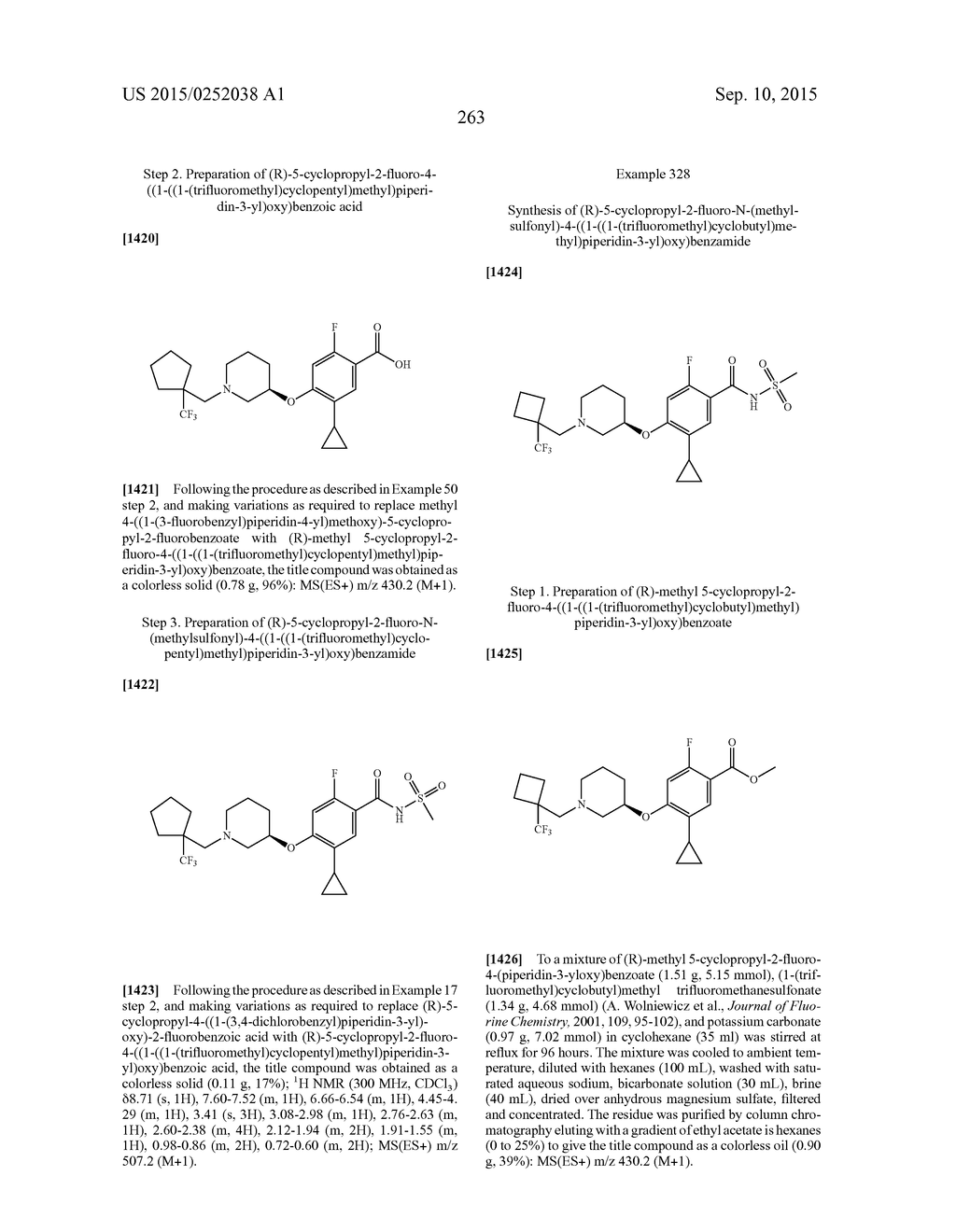 SUBSTITUTED BENZAMIDES AND METHODS OF USE THEREOF - diagram, schematic, and image 264