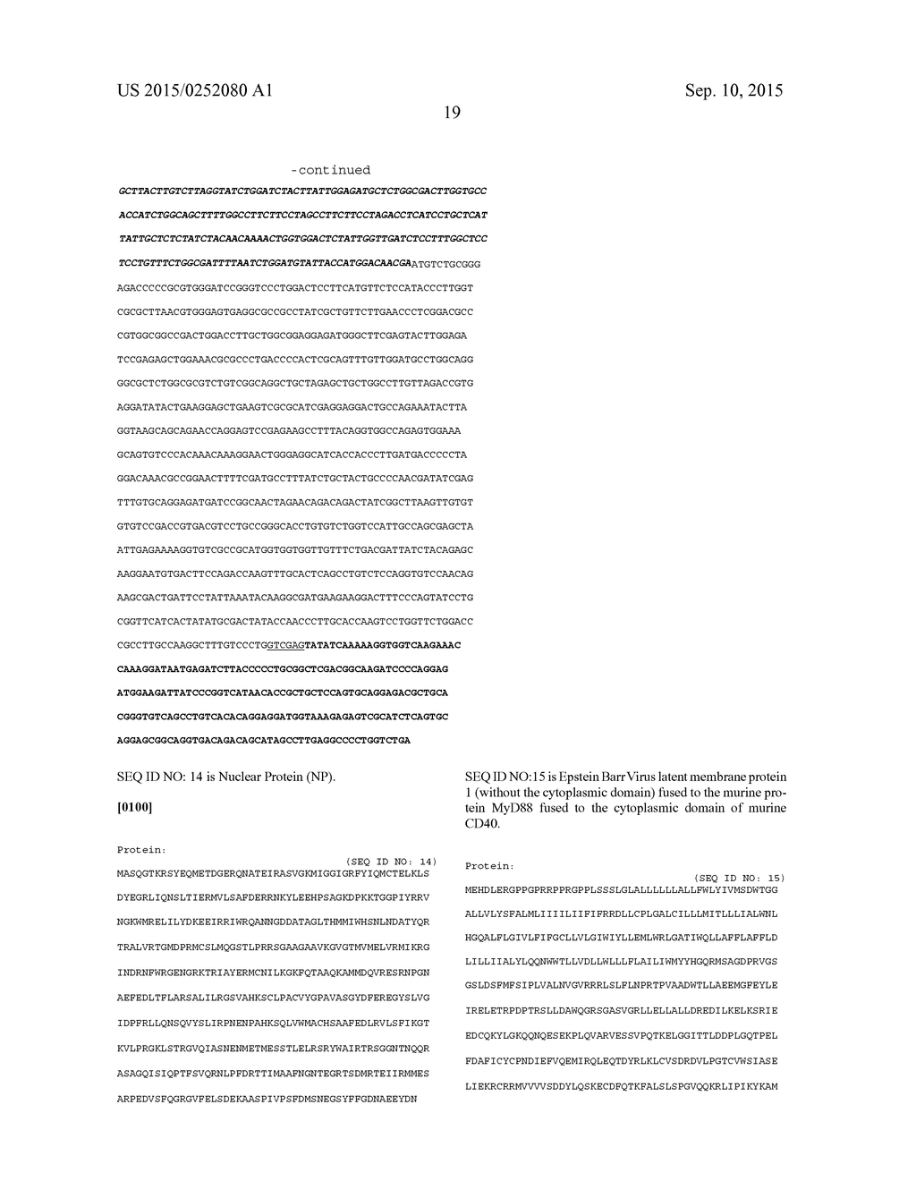 FUSION PROTEINS FOR PROMOTING AN IMMUNE RESPONSE, NUCLEIC ACIDS ENCODING     SAME, AND METHODS OF MAKING AND USE THEREOF - diagram, schematic, and image 43