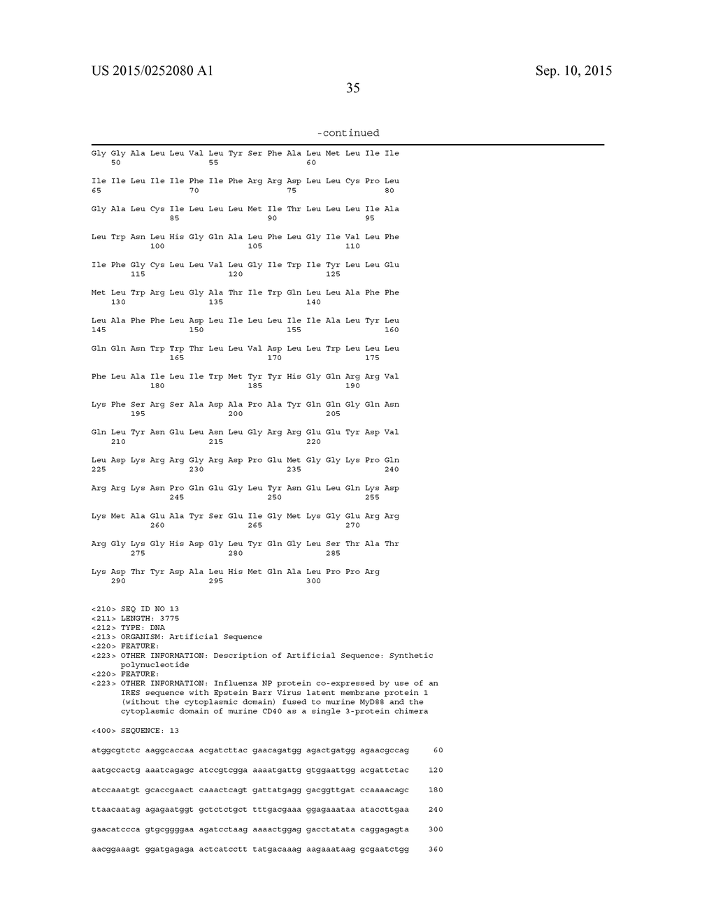 FUSION PROTEINS FOR PROMOTING AN IMMUNE RESPONSE, NUCLEIC ACIDS ENCODING     SAME, AND METHODS OF MAKING AND USE THEREOF - diagram, schematic, and image 59