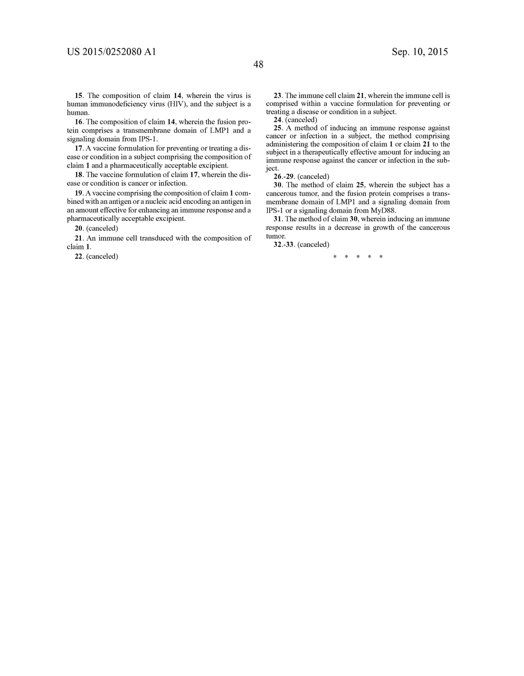 FUSION PROTEINS FOR PROMOTING AN IMMUNE RESPONSE, NUCLEIC ACIDS ENCODING     SAME, AND METHODS OF MAKING AND USE THEREOF - diagram, schematic, and image 72