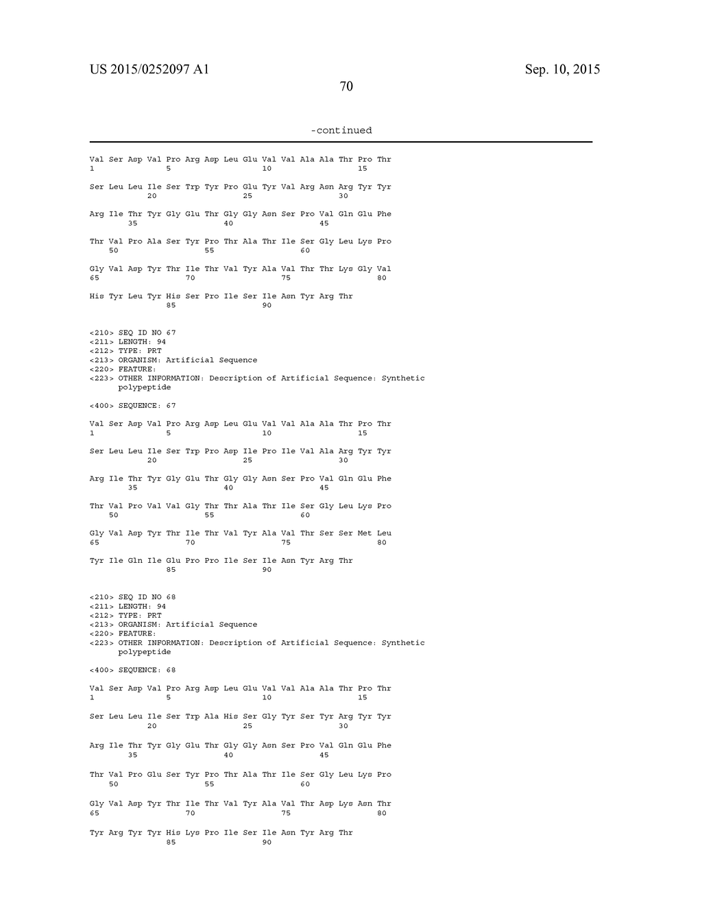 TARGETED THERAPEUTICS BASED ON ENGINEERED PROTEINS FOR TYROSINE KINASES     RECEPTORS, INCLUDING IGF-IR - diagram, schematic, and image 109