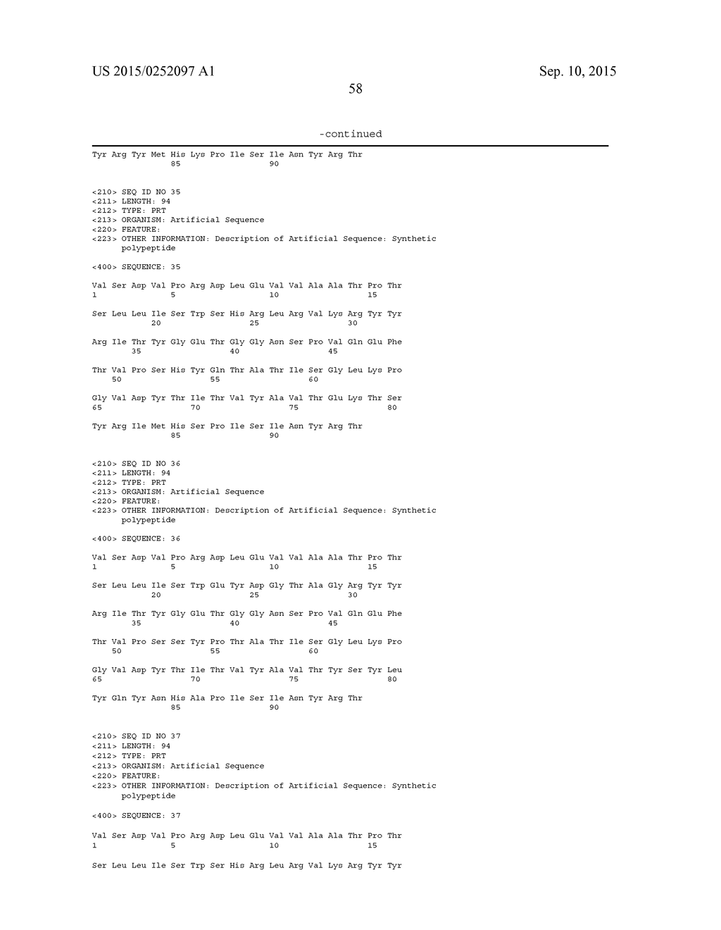 TARGETED THERAPEUTICS BASED ON ENGINEERED PROTEINS FOR TYROSINE KINASES     RECEPTORS, INCLUDING IGF-IR - diagram, schematic, and image 97