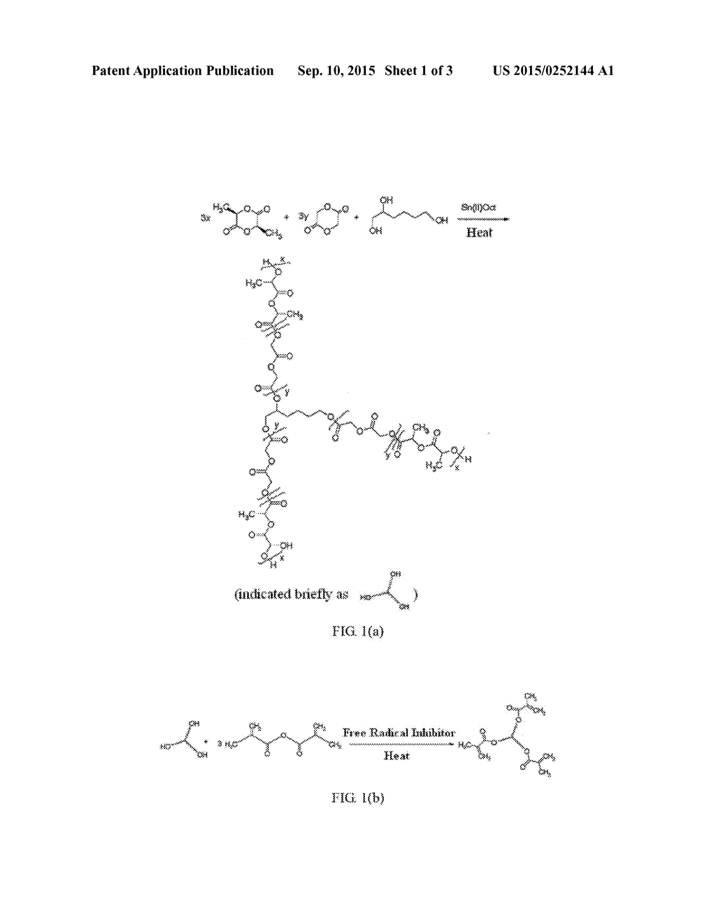 Biodegradable Cross-Linked Polymer, Vascular Stent and Manufacturing     Methods Therefor - diagram, schematic, and image 02