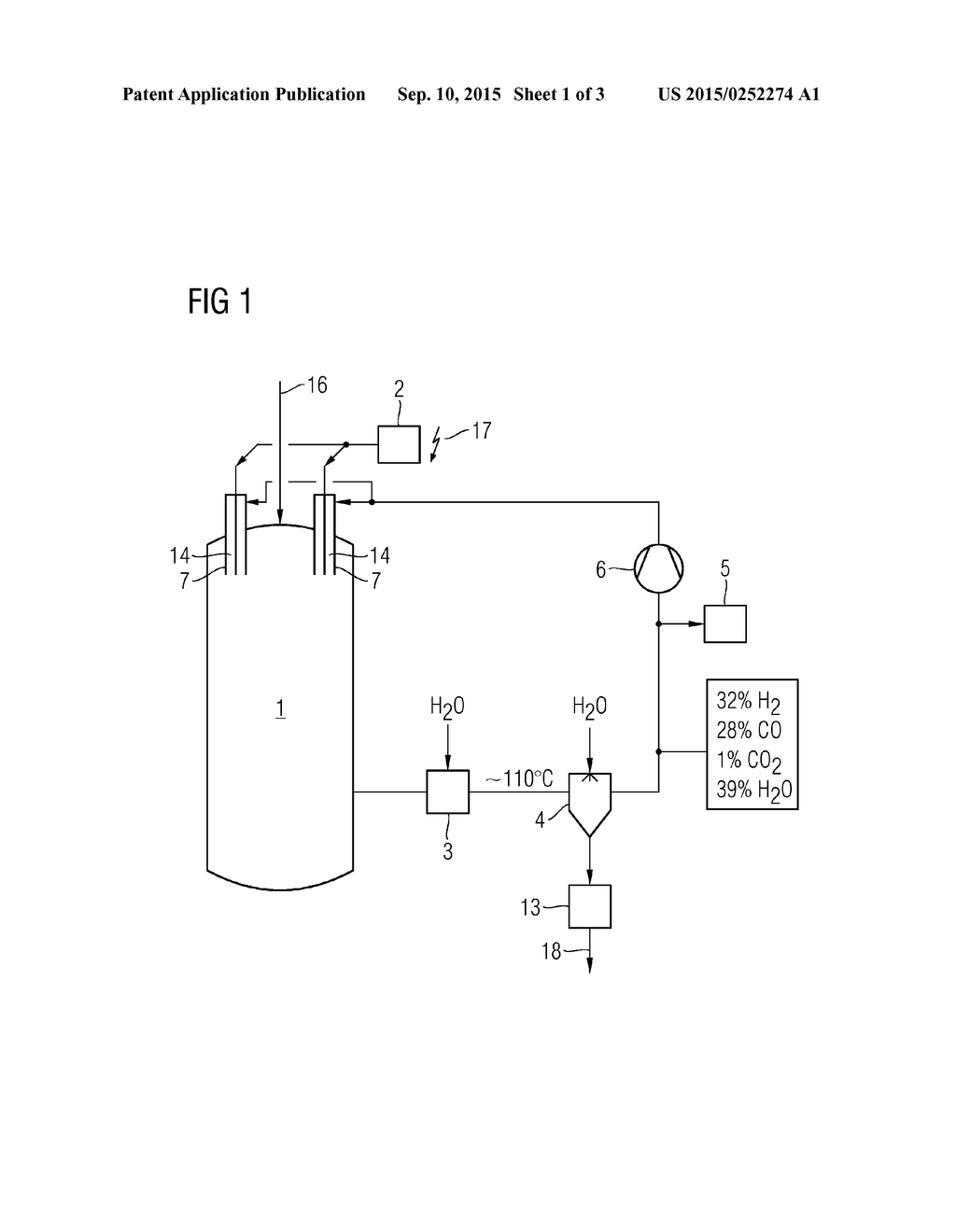 ENTRAINED FLOW GASIFIER HAVING AN INTEGRATED INTERMEDIATE TEMPERATURE     PLASMA - diagram, schematic, and image 02