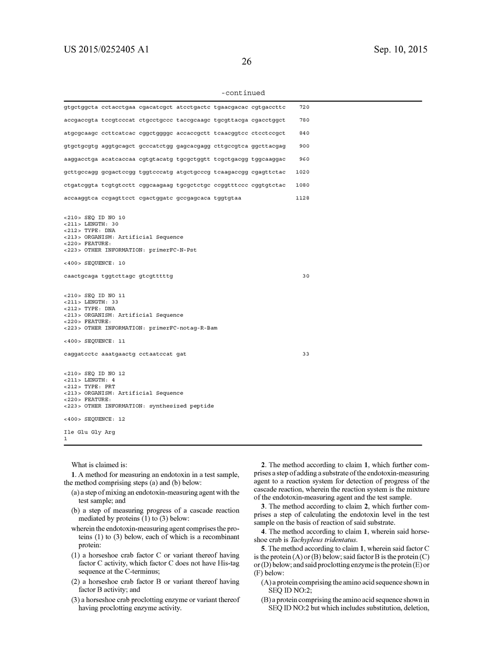 METHOD FOR MEASURING ENDOTOXIN - diagram, schematic, and image 36