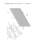 PANEL WITH COMPRESSIBLE PROJECTIONS AND MASONRY WALL SYSTEM INCLUDING THE     PANEL diagram and image