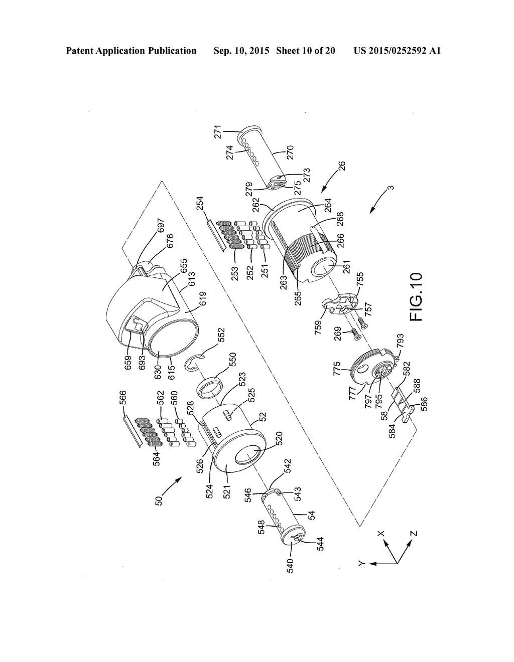 Panic Exit Door Lock with an Indication of a Locking State - diagram, schematic, and image 11