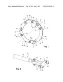 HYDRAULIC AND ELECTRICAL INTERFACE RING FOR A TURBINE ENGINE diagram and image