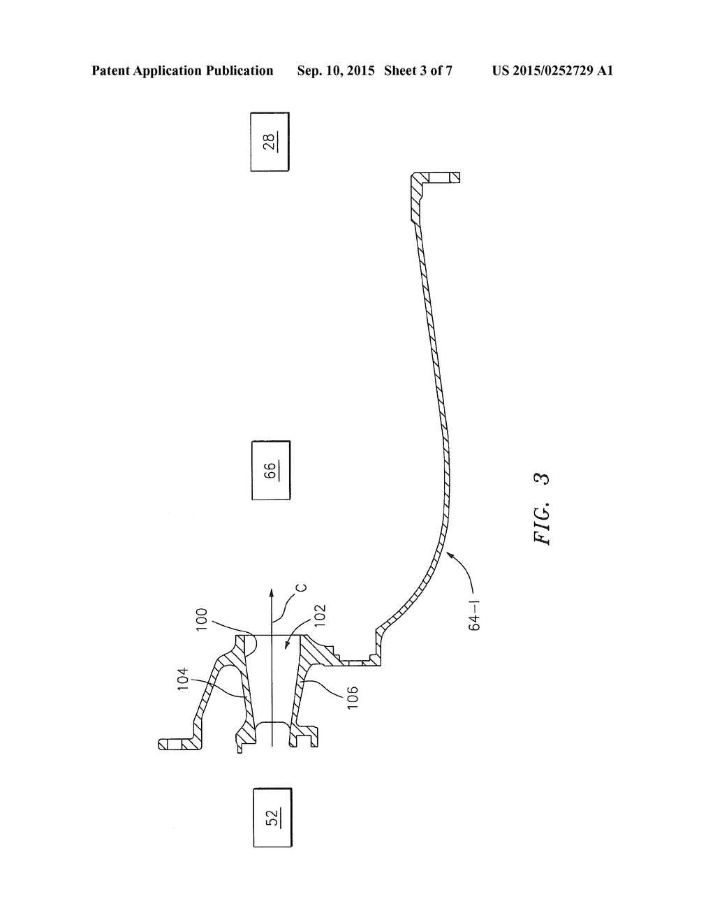 INNER DIFFUSER CASE STRUTS FOR A COMBUSTOR OF A GAS TURBINE ENGINE - diagram, schematic, and image 04