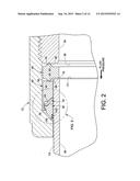 Conduit connection with strain sensor on a threaded nut diagram and image