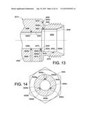 Conduit connection with strain sensor on a threaded nut diagram and image