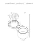 OPTIC COVER WITH RELEASABLY RETAINED DISPLAY diagram and image