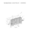 HIGH DENSITY OPTICS AND ELECTRONICS ENCLOSURE HOUSING SYSTEM WITH CABLE     MANAGEMENT diagram and image