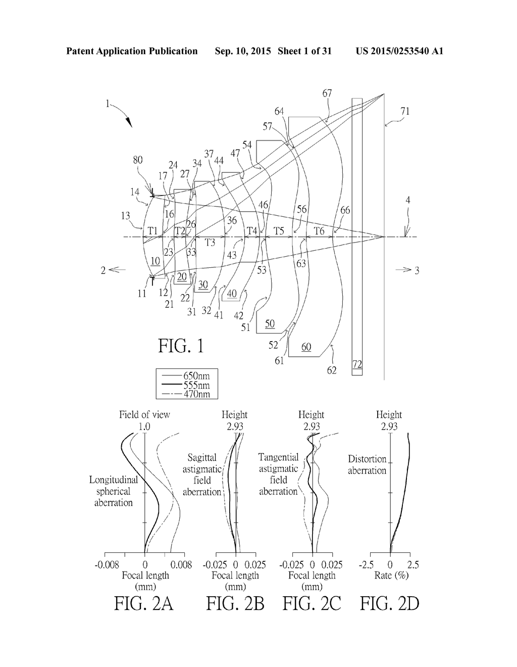 OPTICAL IMAGING LENS AND ELECTRONIC DEVICE COMPRISING THE SAME - diagram, schematic, and image 02