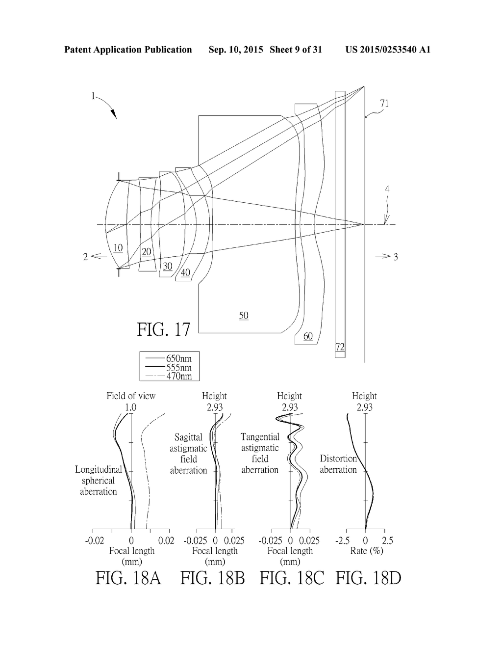 OPTICAL IMAGING LENS AND ELECTRONIC DEVICE COMPRISING THE SAME - diagram, schematic, and image 10