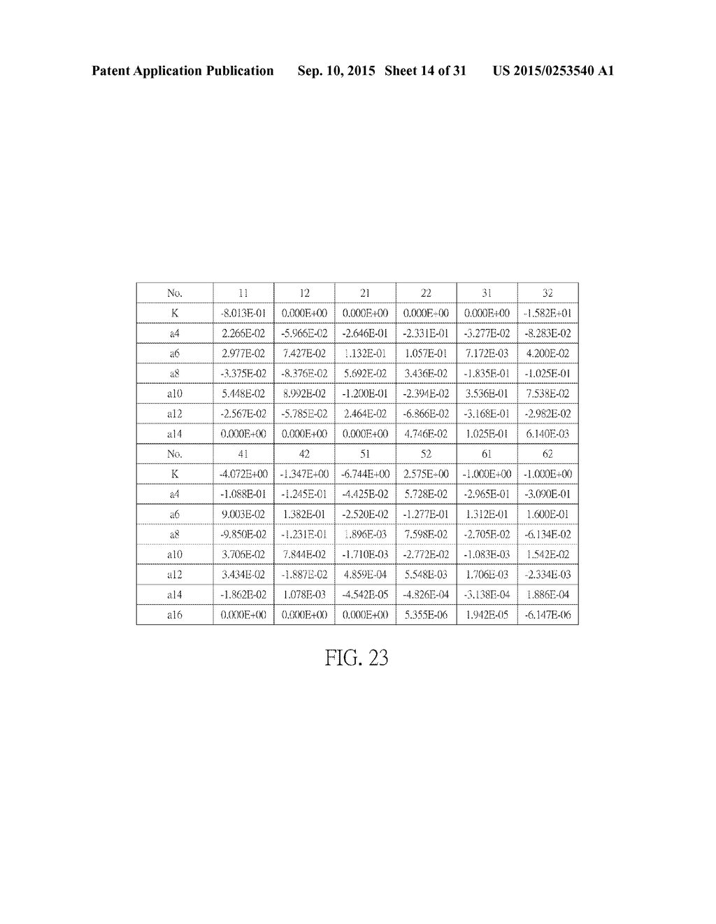 OPTICAL IMAGING LENS AND ELECTRONIC DEVICE COMPRISING THE SAME - diagram, schematic, and image 15