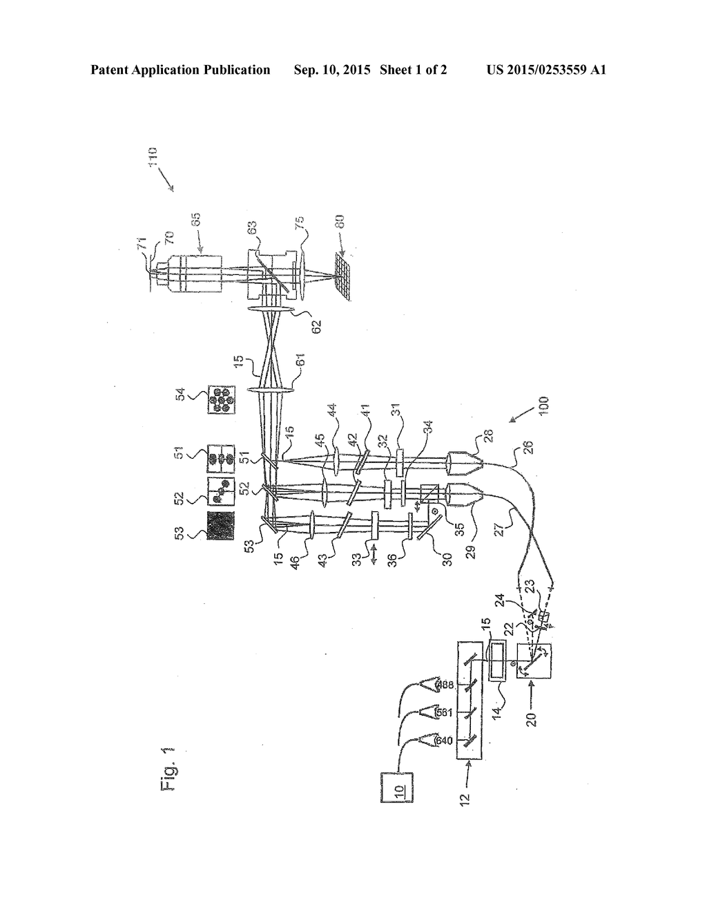 OPTICAL ARRANGEMENT AND LIGHT MICROSCOPE - diagram, schematic, and image 02