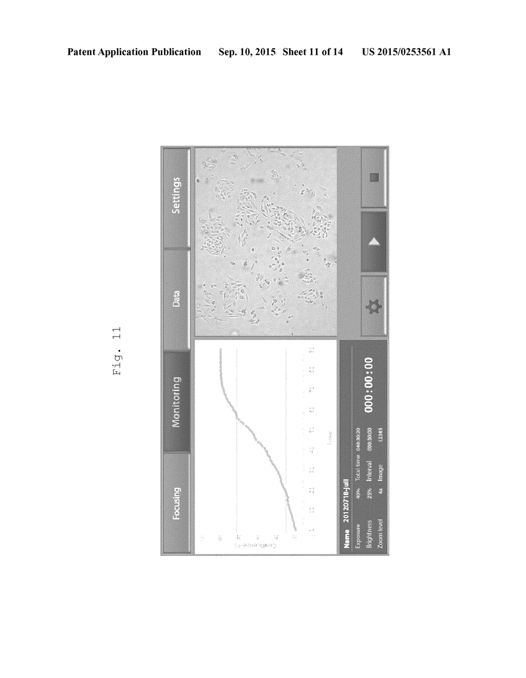 MICROSCOPE AND METHOD FOR CONTROLLING SAME - diagram, schematic, and image 12