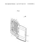 PORTABLE TERMINAL, INPUT CONTROL PROGRAM AND INPUT CONTROL METHOD diagram and image