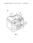 FAX DEVICE, AND PRINTING DEVICE diagram and image