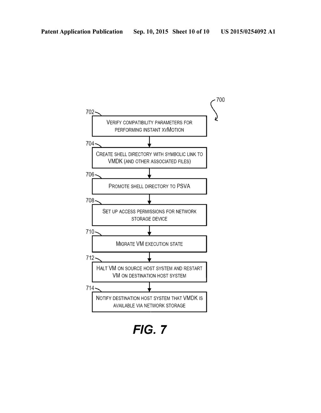 INSTANT XVMOTION USING A HYPERVISOR-BASED CLIENT/SERVER MODEL - diagram, schematic, and image 11