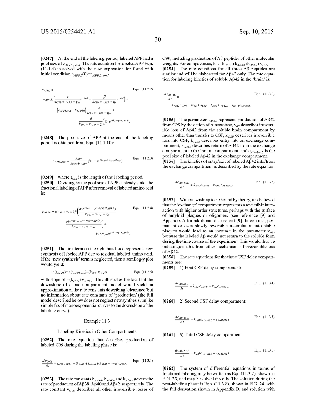 METHODS OF DIAGNOSING AMYLOID PATHOLOGIES USING ANALYSIS OF AMYLOID-BETA     ENRICHMENT KINETICS - diagram, schematic, and image 74