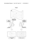 PROJECTION IMAGE CORRECTING APPARATUS, METHOD FOR CORRECTING IMAGE TO BE     PROJECTED, AND PROGRAM diagram and image