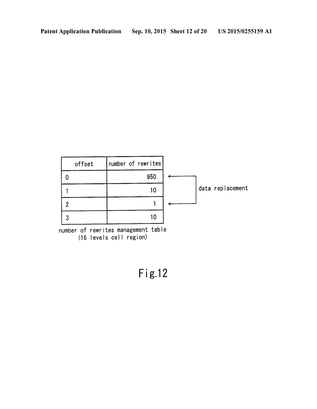 METHOD FOR CONTROLLING A NON-VOLATILE SEMICONDUCTOR MEMORY, AND     SEMICONDUCTOR STORAGE SYSTEM - diagram, schematic, and image 13