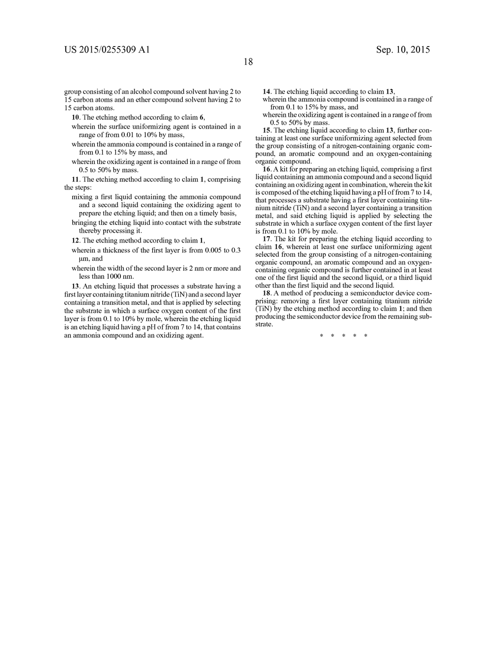 ETCHING METHOD OF SEMICONDUCTOR SUBSTRATE, AND METHOD OF PRODUCING     SEMICONDUCTOR DEVICE - diagram, schematic, and image 21