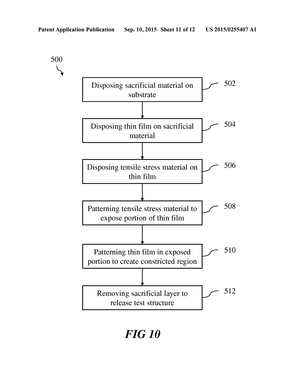 System and Method for a Microfabricated Fracture Test Structure - diagram, schematic, and image 12