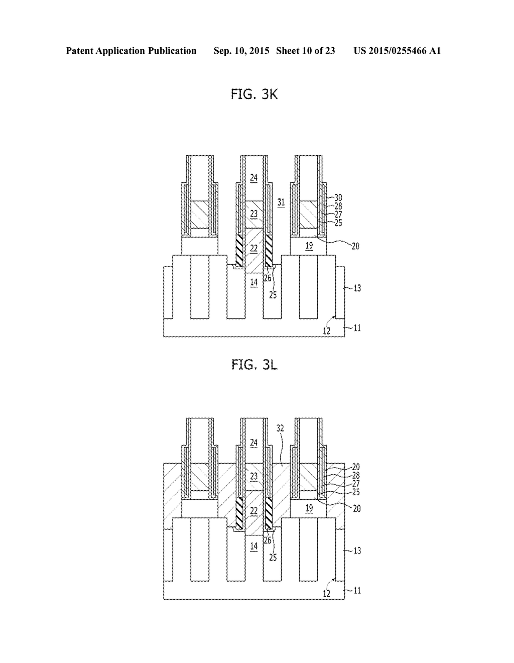 SEMICONDUCTOR DEVICE WITH LINE-TYPE AIR GAPS AND METHOD FOR FABRICATING     THE SAME - diagram, schematic, and image 11