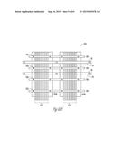 APPARATUSES INCLUDING MEMORY ARRAYS WITH SOURCE CONTACTS ADJACENT EDGES OF     SOURCES diagram and image