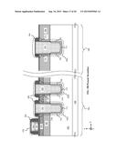 HIGH DENSITY MOSFET ARRAY WITH SELF-ALIGNED CONTACTS ENHANCEMENT PLUG AND     METHOD diagram and image