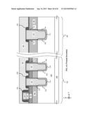 HIGH DENSITY MOSFET ARRAY WITH SELF-ALIGNED CONTACTS ENHANCEMENT PLUG AND     METHOD diagram and image