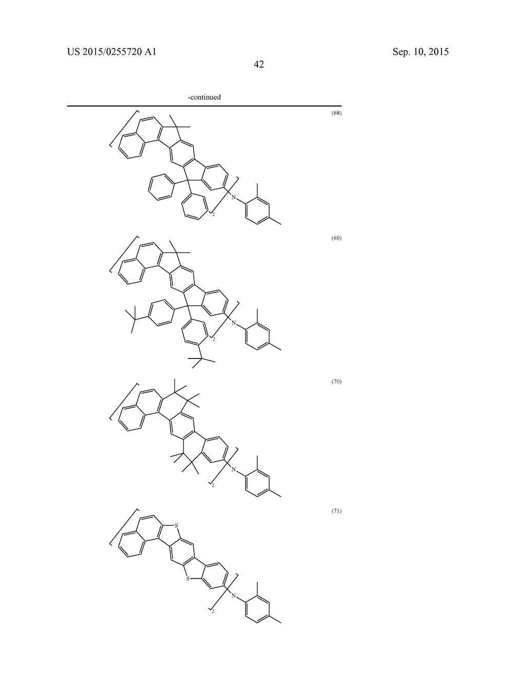 Compounds for Electronic Devices - diagram, schematic, and image 43