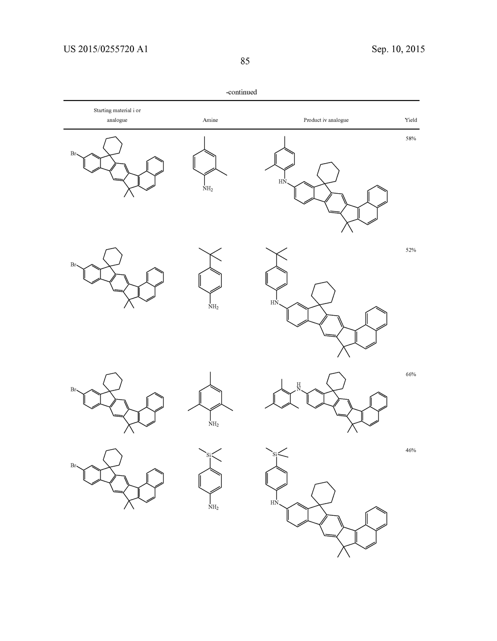 Compounds for Electronic Devices - diagram, schematic, and image 86