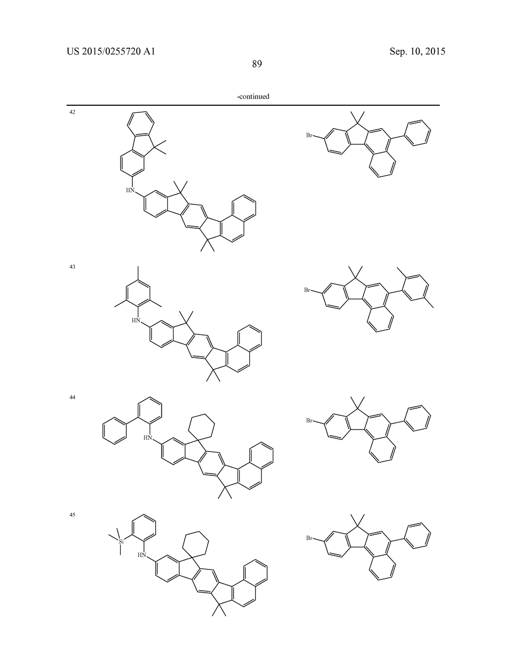 Compounds for Electronic Devices - diagram, schematic, and image 90