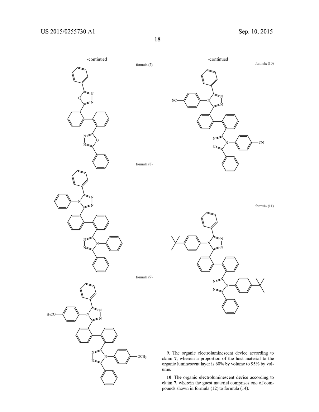 BIPHENYL DERIVATIVE AND ORGANIC ELECTROLUMINESCENT DEVICE - diagram, schematic, and image 23