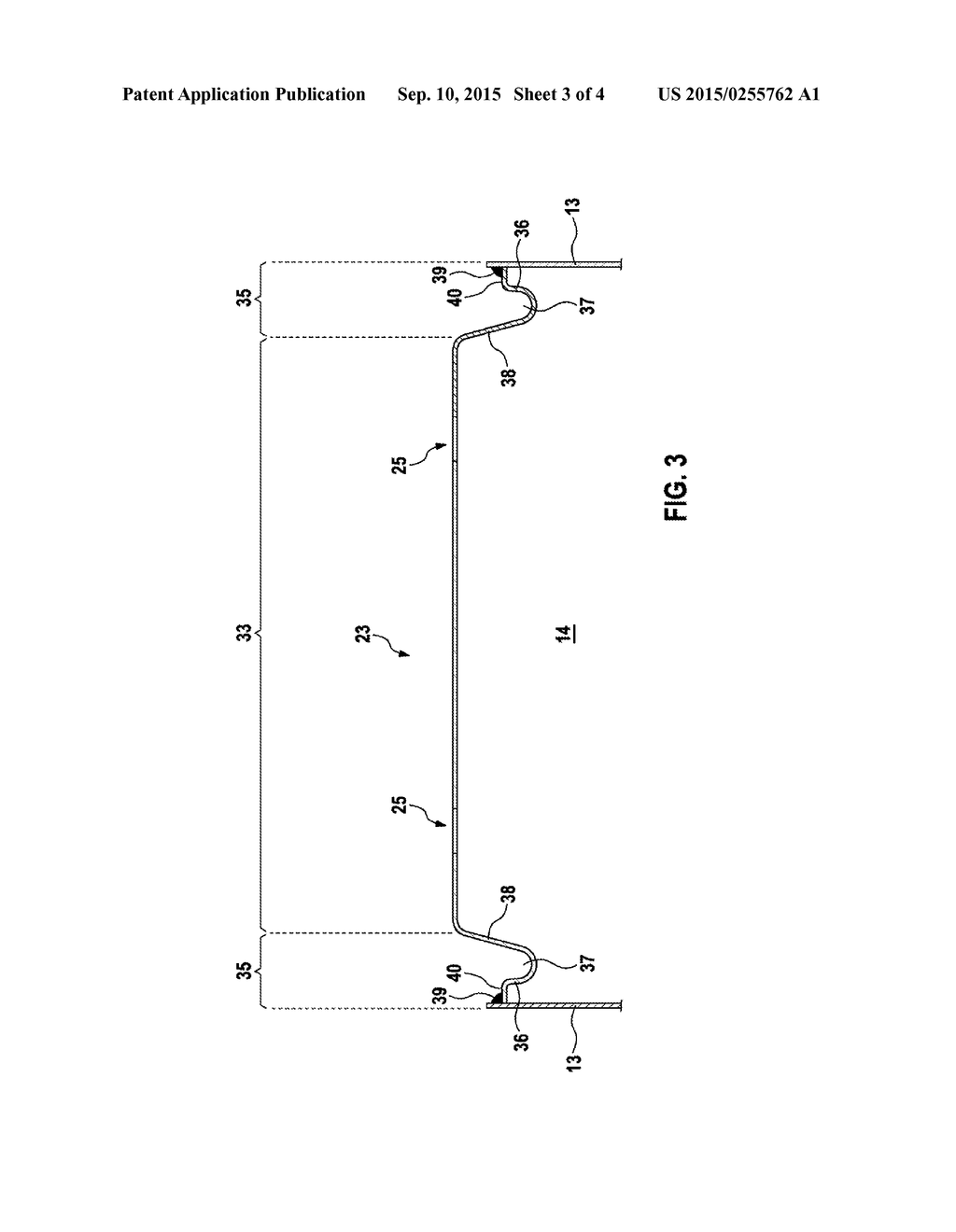 BATTERY CELL COMPRISING A HOUSING COVERING PLATE HAVING A RAISED CENTRAL     REGION - diagram, schematic, and image 04