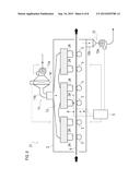 METHOD OF MANUFACTURING ELECTRODE FOR SECONDARY BATTERY AND HOT-GAS DRYING     FURNACE diagram and image