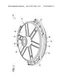 MOTOR INCLUDING REMOVABLE WEIGHTS FOR BALANCING diagram and image