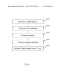 METHOD AND CIRCUIT FOR SHORTENING LATENCY OF CHIEN S SEARCH ALGORITHM FOR     BCH CODEWORDS diagram and image